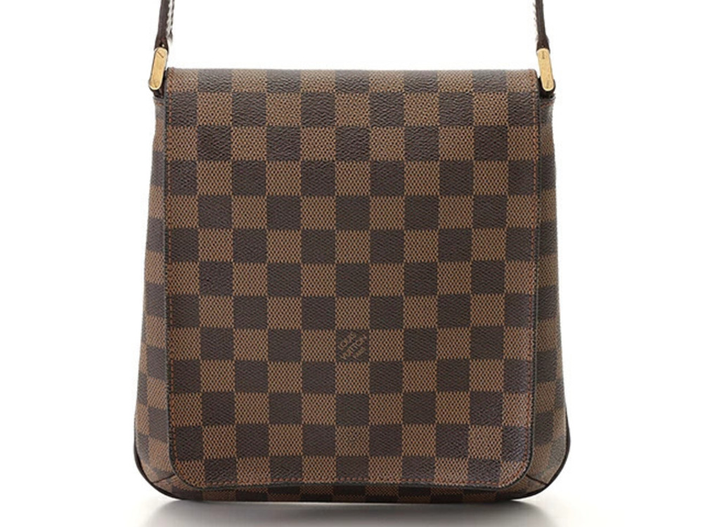 LOUIS VUITTON Musette Salsa Long Crossbody Bag Damier